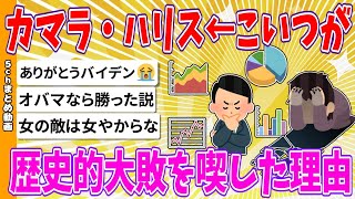 【2chまとめ】カマラ・ハリス←こいつが歴史的大敗を喫した理由【ゆっくり】 [upl. by Aivitnahs]