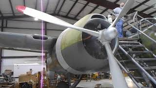 Feathering A26 propeller [upl. by Sikes692]