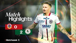 Match Highlights  East Bengal FC 02 Mohun Bagan Super Giant  MW 5  ISL 202425 [upl. by Rodrigo]