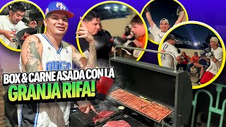 CARNE ASADA CON ​⁠lagranjasanitariaoficial  NOS PUSIMOS LOS GUANTES DE BOX [upl. by Rebliw]