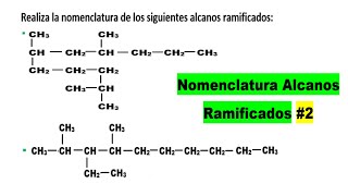 Desafío Nomenclatura de los alcanos complejo ¿Cómo nombrar a decano y un undecano [upl. by Acinhoj740]