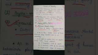 Theories of personality Sigmund Freuds theory part01  tet missiongovernmentjob exampaper [upl. by Yetac]