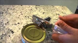 How To Use A Can Opener Tutorial [upl. by Cown]