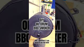 DIY oil drum smoker [upl. by Lewiss]