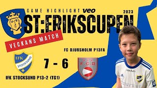 FC Djursholm P13A vs IFK Stocksund P13 TRG1 [upl. by Idner]