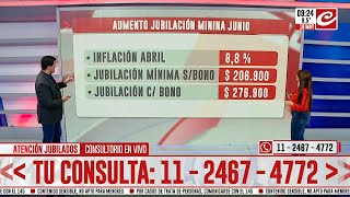 ¿Habrá bono para jubilados esto es lo que se cobra en junio [upl. by Ynaffit]