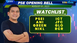 STOCK REVIEW BY REQUEST  PSE Opening Bell Live Aug 1 2023 [upl. by Michel343]