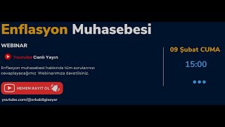 OrkaSQLde Enflasyon Muhasebesi Uygulaması [upl. by Elle]