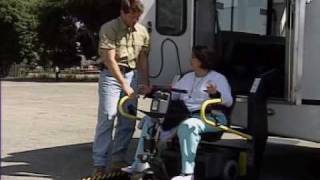 Ricon SSeries Wheelchair Lift Operation  Schetky NW Bus Sales [upl. by Lamar]