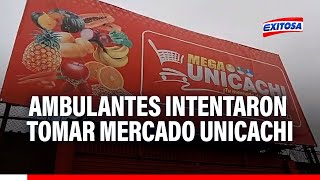 🔴🔵SMP Comerciantes ambulantes intentaron tomar nuevamente exteriores del mercado Unicachi [upl. by Phyllis]