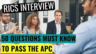 RICS APC FINAL ASSESSMENT MOCK INTERVIEW QUESTIONS  MUST KNOW TO PASS  ETHICS amp RULES OF CONDUCT [upl. by Lihka622]