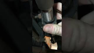 Super easy to adjust F250 steering wheel automobile mechanic diy 73powerstroke f250 [upl. by Germain]