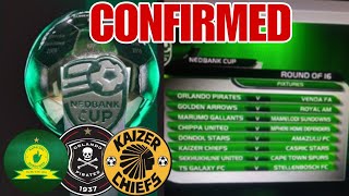 Nedbank Cup Fixture Round Of 16 2023 Drawn [upl. by Nilrev]