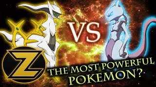 Mewtwo vs Arceus  The Strongest Pokemon Answered [upl. by Ahsatniuq]