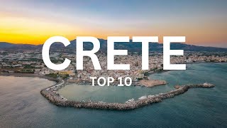 Top 10 Places To Visit in Crete Greece Travel guide [upl. by Aneeg]