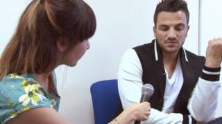 Peter Andre SHOCKED When Reporter Reveals She Has Cancer [upl. by Anaoj]