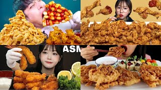 Ultimate Crunchy Food Mukbang Compilation Part 2  Loudest CRUNCH Ever [upl. by Doss612]