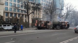 GLOBALink  Counterterrorism operation underway in Kazakhstan after riots [upl. by Aylatan63]