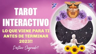 ✨DEBLOQUEADO🗝LO QUE VIENE PARA TI ANTES DE TERMINAR EL AÑO🏹💖TU DESTINO SAGRADO👈TAROT INTERACTIVO [upl. by Thea]