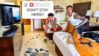 Surviving 1Star Bahamas Hotel For 24 HOURS [upl. by Aneehsal]