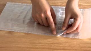 How to Inflate Air Column Cushion Bag [upl. by Aihsik]