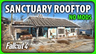 Fallout 4  Repaired Sanctuary House Rooftop [upl. by Eyaf]