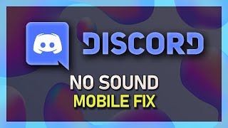 Discord Mobile  How To Fix No Incoming Sound [upl. by Tallu]