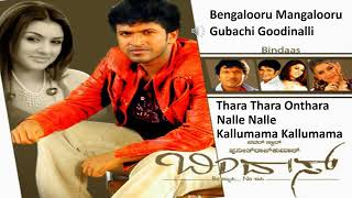 Power star  Puneeth Rajkumar  Bindas  Kannada Movie  All songs [upl. by Peonir]