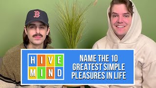 Guessing The 10 Greatest Simple Pleasures in Life [upl. by Trepur300]