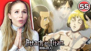 ARMIN OR ERWIN  Attack On Titan S3 Episode 18 Reaction  Shingeki no Kyojin [upl. by Farhi]