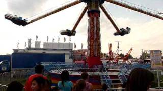 Hurricane Ride at Canfield Fair Ohio [upl. by Hgiellek766]