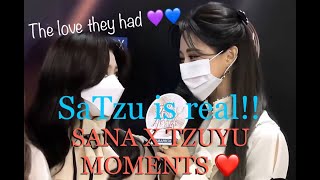 SaTzu 사쯔 SANA X TZUYU 2021 Moments  The love they had for each other SATZU IS REAL ❤️ [upl. by Ymmac814]