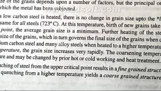 Properties and Grain Structure [upl. by Isdnyl]