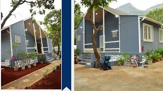 Farmhouse at Girivan l Pre Fabricated House l Vrisa Innovation [upl. by Dibbrun]