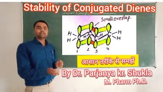 Stability of Conjugated Dienes  Structure of Conjugated Dene  Dienes Introduction BP 202T [upl. by Aynik]