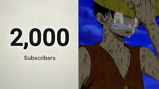 2000 Subscribers [upl. by Boote]