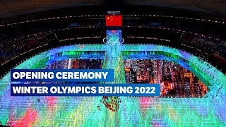 Watch the Opening Ceremony  Beijing 2022 Highlights [upl. by Dekeles]