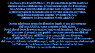 Le telefonate dei medici che favorivano i boss di ndrangheta Arena e Forastefano [upl. by Colette]