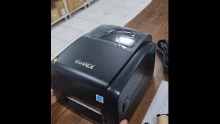 Godex Ez 120 Barkod Makinesi Tanıtımı [upl. by Repsac]