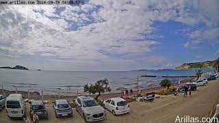 20240919 Arillas Corfu Live Webcam [upl. by Eart537]