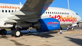 ✈ Trip report  Jet2 B737  Fuerteventura  London Stansted ✈ [upl. by Ybur]