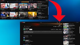 Revert to Old YouTube Layout with Comments Below Video [upl. by Leirud489]