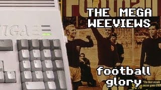 Football Glory Review  Amiga  Kimble Justice [upl. by Victorine]