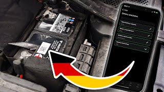 VW Golf MK7 5G new car battery adaptation [upl. by Annenn]