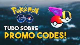 PROMO CODES TUDO O QUE SABEMOS  Pokémon GO [upl. by Kristal262]