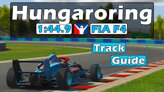 iRacing F4 Hungaroring Track Guide FIXED  1449  2024 Season 1 [upl. by Avert]