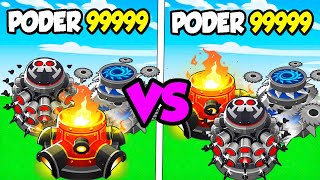 COSPE TACHINHA LEVEL MÁXIMO VS COSPE TACHINHA LEVEL MÁXIMO NO BLOONS TD BATTLES 2 [upl. by Ocinom]