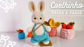 COELHINHO EM AMIGURUMI  Passo a passo [upl. by Atela766]