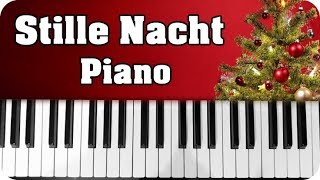 Stille Nacht Piano Tutorial Anfänger 🎹  DOMINIK [upl. by Noiz442]