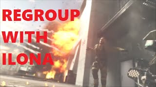 How to Regroup with Ilona Fast amp Easily Call of Duty Advanced Warfare mech suit section [upl. by Dyol693]